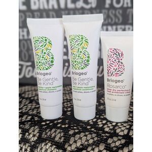 3/30 Briogeo Bundle Mini Travel Bottle Shampoo Conditioner Blow Dry NEW